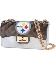Женская сумка через плечо Pittsburgh Steelers Jelly Cuce, белый
