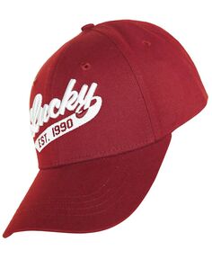 Шляпа папы Lucky 1990 с вышивкой Lucky Brand, красный