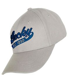 Шляпа папы Lucky 1990 с вышивкой Lucky Brand, серый