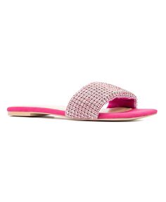 Женские туфли на плоской подошве Gia на широкой подошве Fashion To Figure, розовый