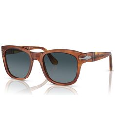 Поляризованные солнцезащитные очки унисекс, 0PO3313S96S352W 52 Persol