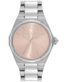 Женские спортивные часы Luxe Hexa из нержавеющей стали серебристого цвета, 33 мм Olivia Burton