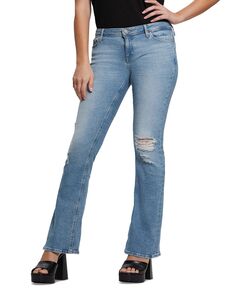 Женские расклешенные джинсы Eco Ryder с низкой посадкой GUESS
