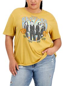 Модная футболка больших размеров с короткими рукавами The Beatles Love Tribe