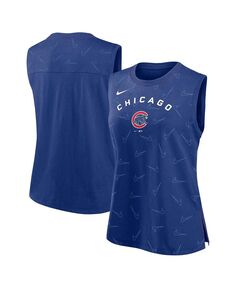 Женская майка Royal Chicago Cubs Muscle Play Nike