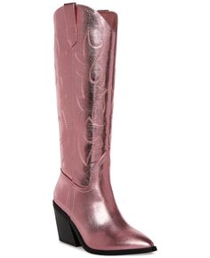 Высокие ботинки в стиле вестерн «Аризона» Madden Girl, розовый