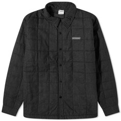 Стеганая куртка-рубашка Columbia Landroamer, черно-серый