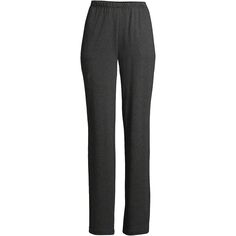 Женские спортивные трикотажные брюки для миниатюрных размеров с эластичной резинкой на талии и высокой посадкой Lands&apos; End