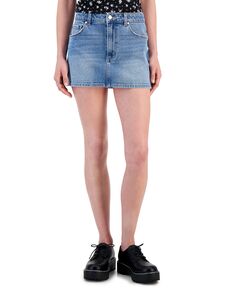 Ультрамини-джинсовая юбка с 5 карманами для подростков Tinseltown