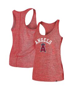 Женская красная майка Los Angeles Angels Active Racerback New Era, красный