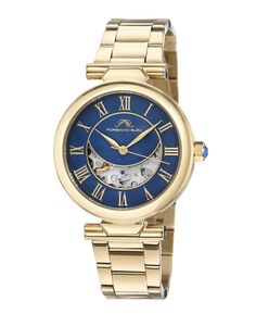 Женские автоматические часы Colette с браслетом из нержавеющей стали 1102BCOS Porsamo Bleu, золотой