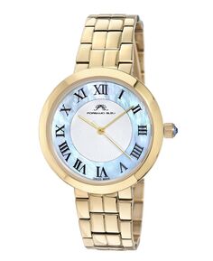 Женские часы Helena с браслетом из нержавеющей стали 1072BHES Porsamo Bleu, золотой