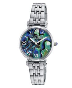 Женские часы Sylvie с браслетом из нержавеющей стали 1131ASYS Porsamo Bleu, серебро