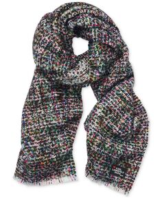 Женский твидовый шарф-одеяло Karl Lagerfeld