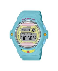 Женские цифровые часы G-Shock из смолы цвета морской волны, 42,6 мм, BG169PB-2