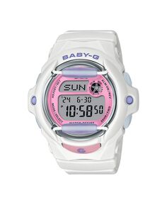 Женские цифровые часы G-Shock из белой смолы, 42,6 мм, BG169PB-7, белый