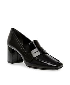 Женские туфли-лодочки Lilith на блочном каблуке Anne Klein, черный