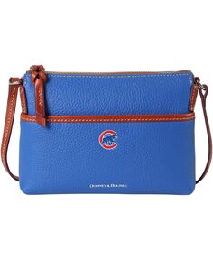 Женская сумка через плечо Chicago Cubs Pebble Ginger Dooney &amp; Bourke, синий
