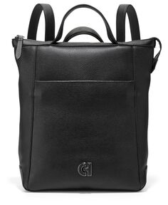 Кожаный рюкзак-трансформер Grand Ambition среднего размера Cole Haan, черный
