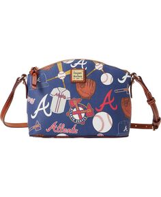 Женская сумка через плечо Atlanta Braves Game Day Suki Dooney &amp; Bourke