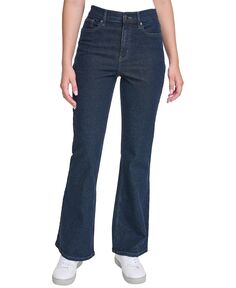 Женские джинсы-клеш стрейч с высокой посадкой Calvin Klein Jeans