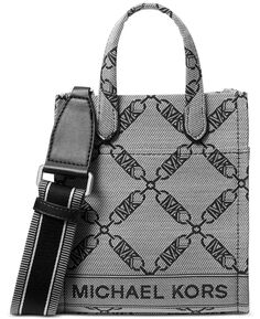 Маленькая сумка-шоппер с логотипом Gigi North South через плечо Michael Kors