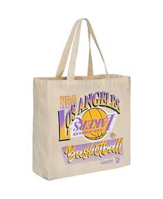 Женская большая сумка с графическим рисунком Los Angeles Lakers Mitchell &amp; Ness, белый