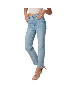 Женские прямые джинсы с высокой посадкой DENVER-DS Lola Jeans