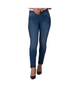 Женские джинсы скинни без застежек ANNA-RCB с высокой посадкой Lola Jeans