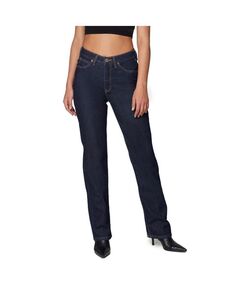 Женские прямые джинсы с высокой посадкой DENVER-DRB Lola Jeans