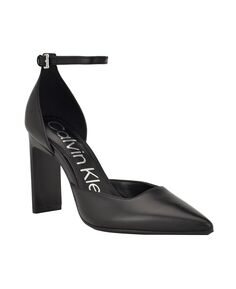 Женские туфли-лодочки Carcie с острым носком на коническом каблуке Calvin Klein