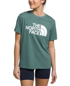 Женская футболка с полукуполом и логотипом The North Face