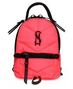 Стеганый мини-рюкзак Bjaydon из нейлона Steve Madden, розовый