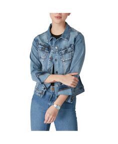 Женская классическая джинсовая куртка Gabriella-BLK Lola Jeans