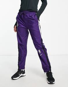 Фиолетовые спортивные джоггеры Nike Basketball NBA LA Lakers