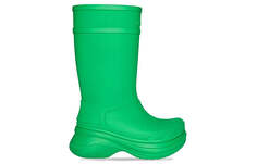 Ботинки женские Balenciaga x Crocs, зеленый