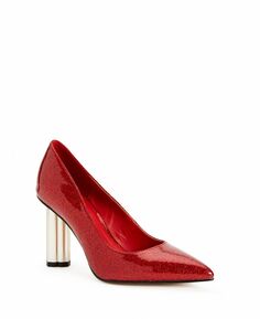Женские туфли-лодочки Dellilah на высоком архитектурном каблуке Katy Perry, красный