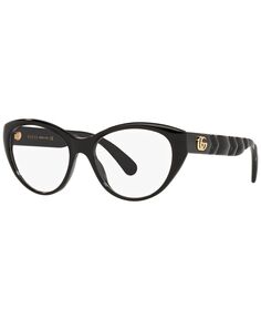 Женские круглые очки GC001491 Gucci, черный