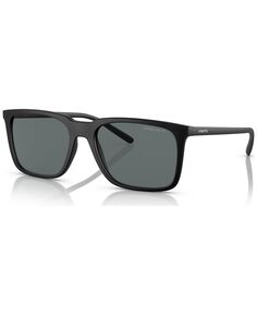 Поляризованные солнцезащитные очки унисекс, AN431456-P Arnette, черный