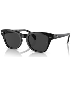 Поляризованные солнцезащитные очки унисекс, RB0707S53-P Ray-Ban, черный