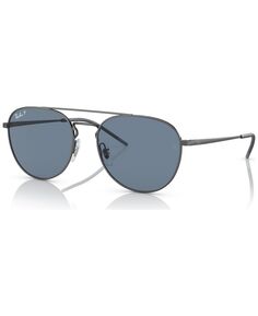 Поляризованные солнцезащитные очки унисекс, RB358955-P Ray-Ban, черный