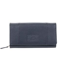 Женский мини-клатч-клатч с защитой RFID из коллекции Pebbled Collection Mancini