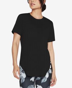 Женская футболка-туника GODRI Swift Skechers, черный