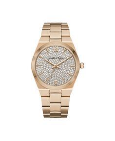 Женские часы iTouch с металлическим браслетом цвета розового золота Kendall + Kylie, золотой