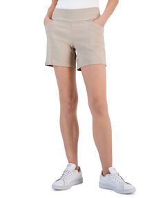 Женские шорты без застежки со средней посадкой и пышными формами I.N.C. International Concepts