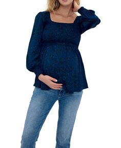 Женская повседневная одежда для беременных с присборенным топом Ingrid + Isabel