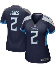 Женское джерси темно-синего цвета Tennessee Titans Game от Julio Jones Nike, темно-синий