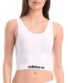 Женский легкий поддерживающий бюстгальтер без косточек 4A3H67 adidas, белый