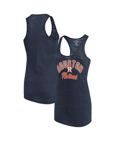 Женская темно-синяя майка Houston Astros Multicount Racerback Soft As A Grape, темно-синий