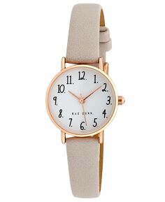 Женские часы Megan Grey с полиуретановым ремешком, 26 мм Rae Dunn, розовый